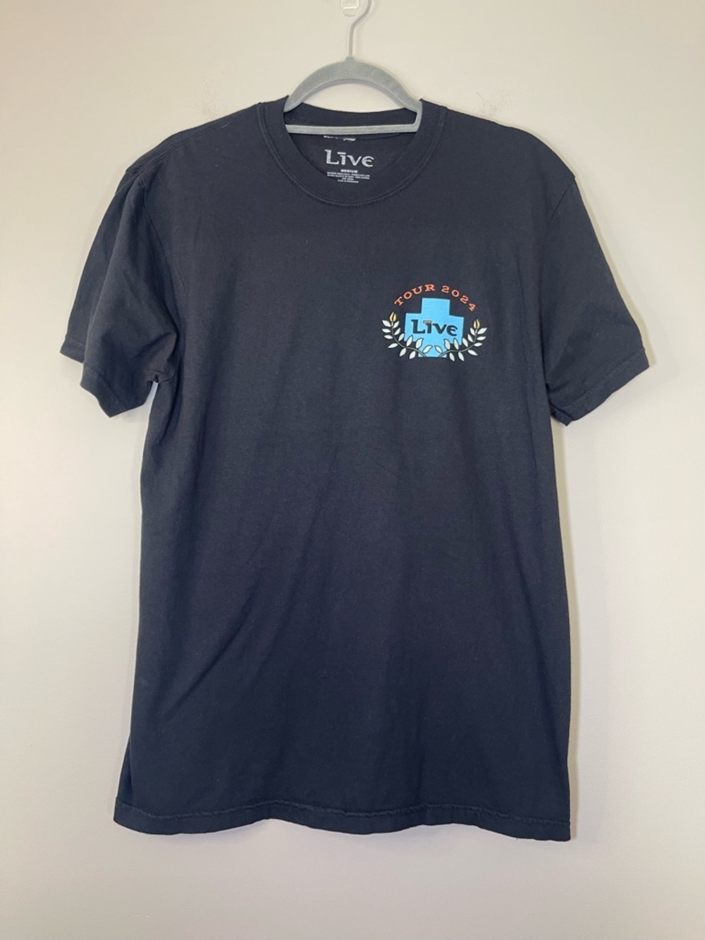 Tour 2023 Black Graphic Tee